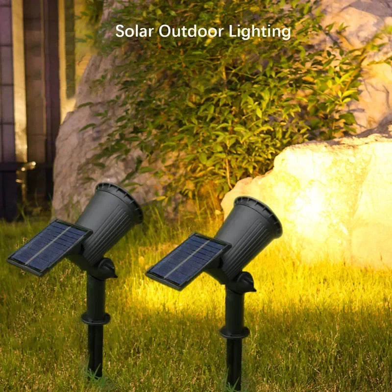 9 LED Solar Spot Light – Waterproof Outdoor Garden Path Lamp