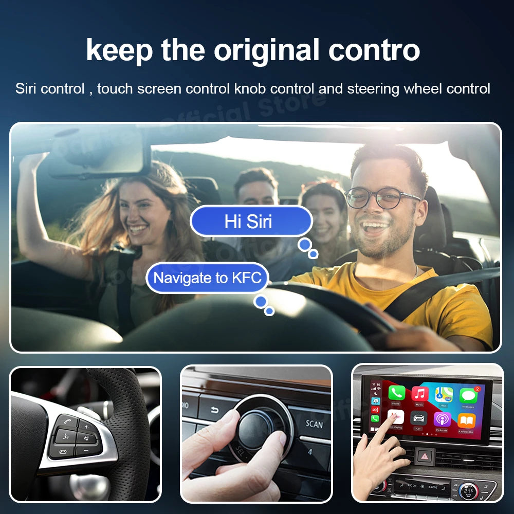 Wireless CarPlay & Android Auto Adapters – Choose Mini or Box Version