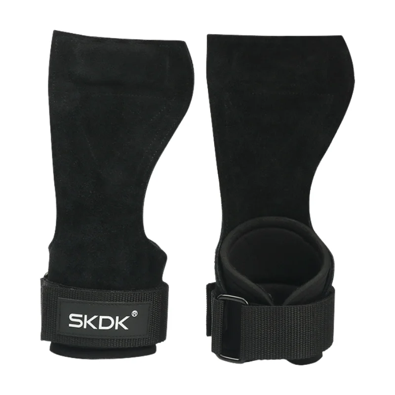 Cowhide Gym Grip Gloves β Anti-Slip Lifting Pads for Power Training & CrossFit