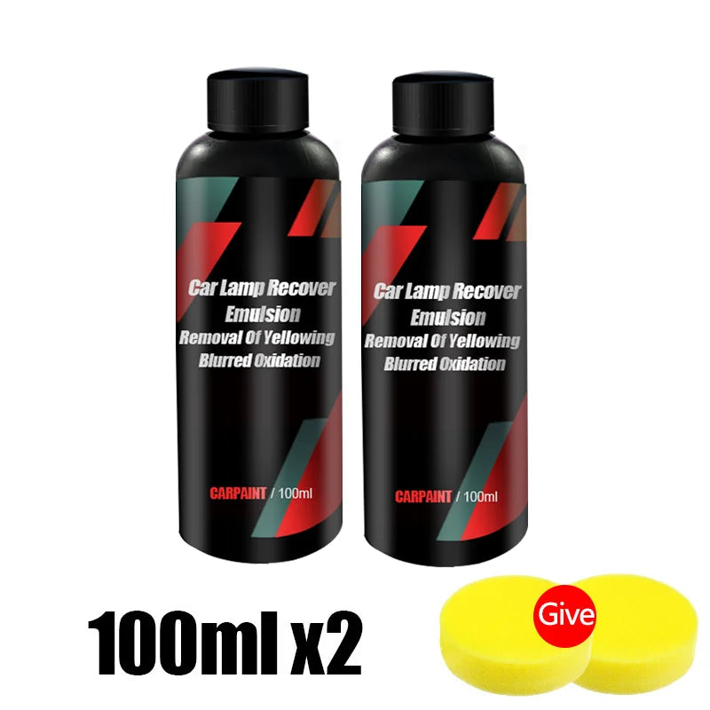 Car Headlight Restoration Kit – Crystal Clear Headlights in Minutes
