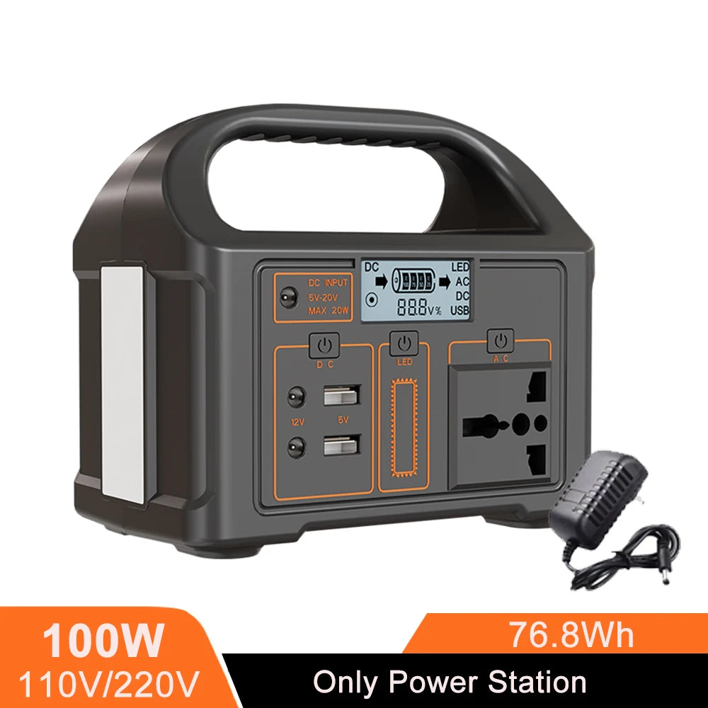 PowerPro Solar Generator Kit – Choose 100W / 300W / 500W + Panel