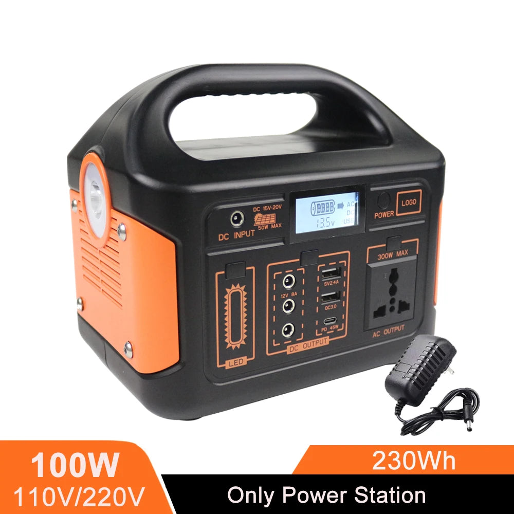 PowerPro Solar Generator Kit – Choose 100W / 300W / 500W + Panel