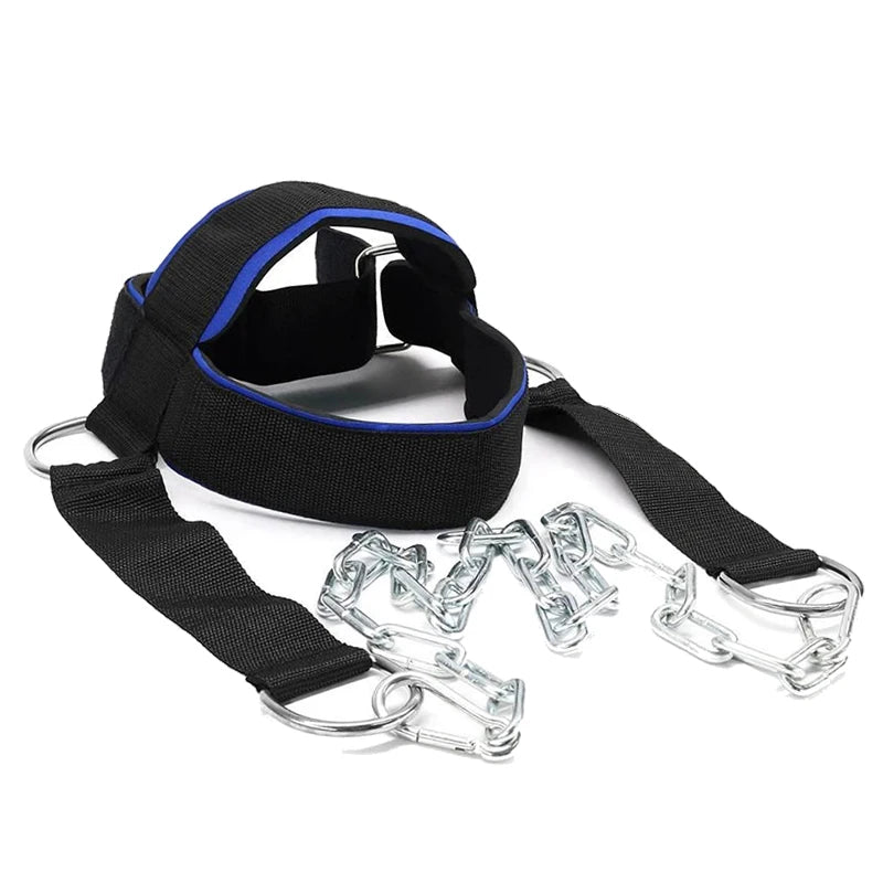 Neck Harness Strap β Adjustable Weight Training Belt for Neck & Trap Power