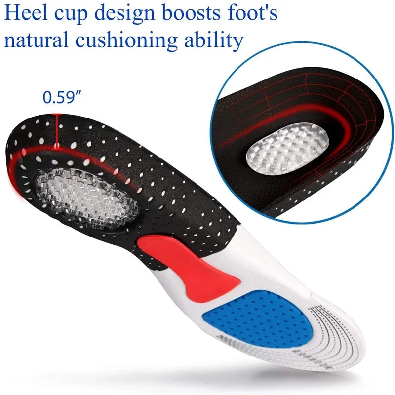 CushionFlex Insoles – Comfort Gel Shoe Inserts