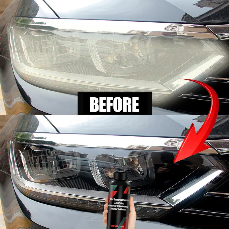 Car Headlight Restoration Kit – Crystal Clear Headlights in Minutes