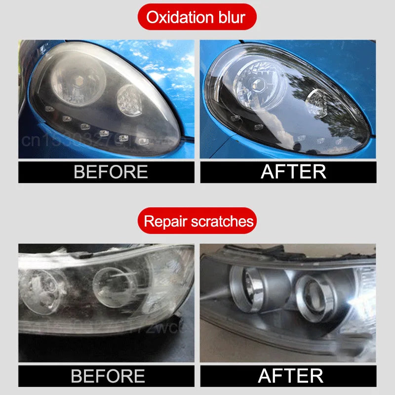 Car Headlight Restoration Kit – Crystal Clear Headlights in Minutes