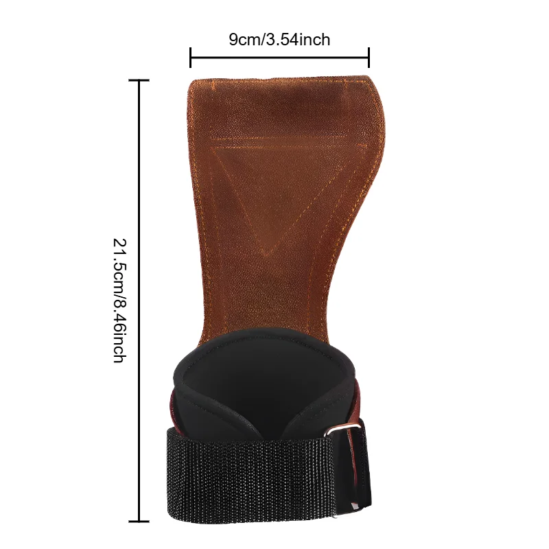 Cowhide Gym Grip Gloves β Anti-Slip Lifting Pads for Power Training & CrossFit