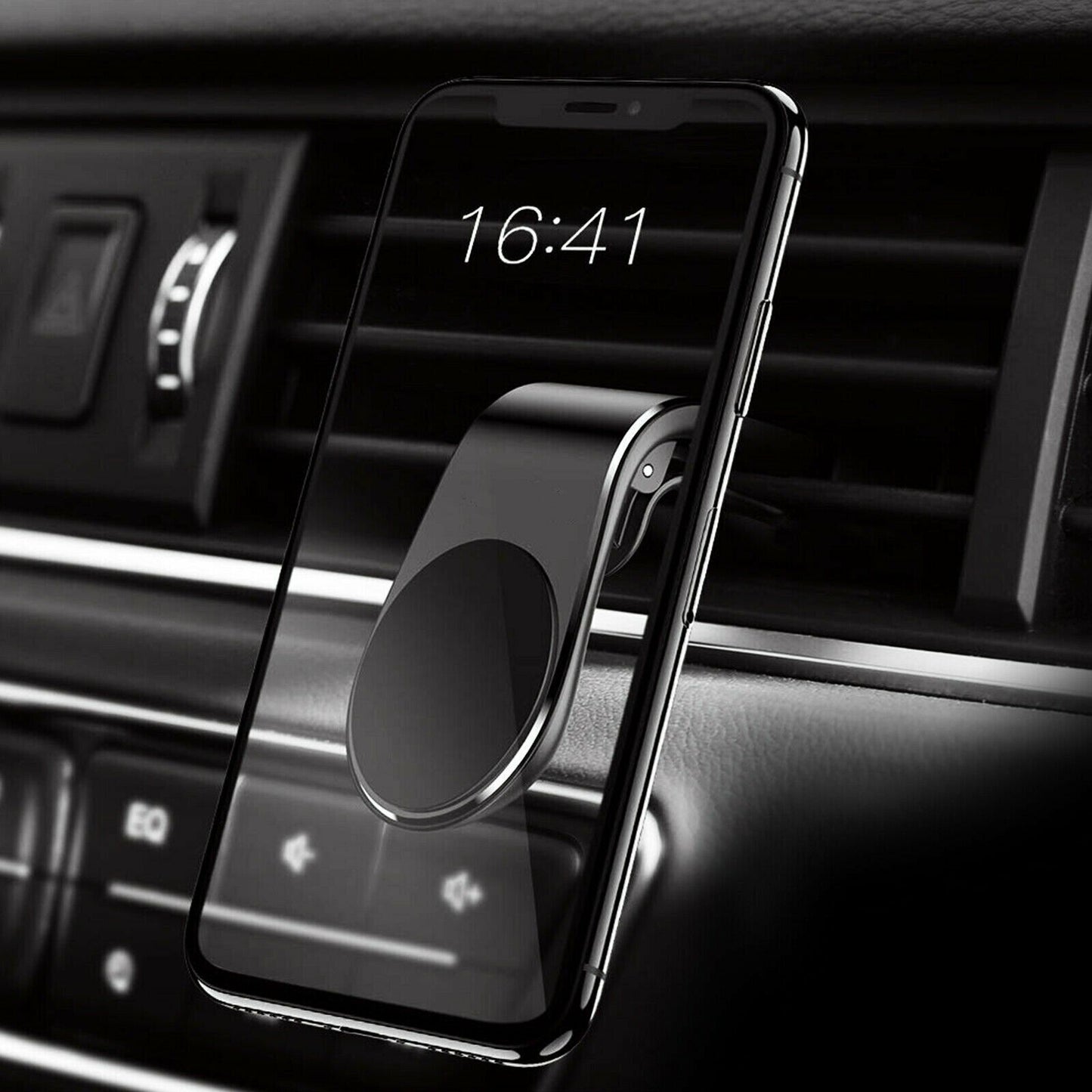 Magnetic Car Phone Holder β Compact Air Vent Mount for All Smartphones