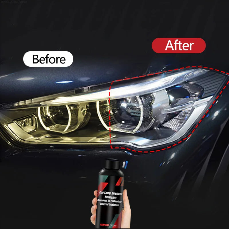 Car Headlight Restoration Kit – Crystal Clear Headlights in Minutes