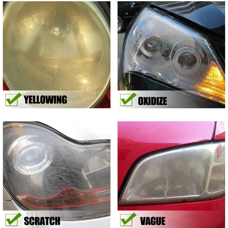 Car Headlight Restoration Kit – Crystal Clear Headlights in Minutes