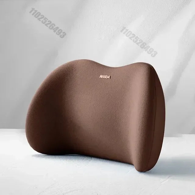 Car Memory Foam Pillow Set – Neck & Lumbar Support for Comfortable Driving