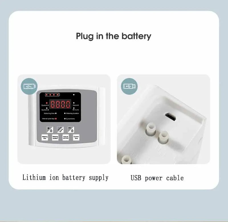 Advanced Solar Drip Irrigation System – Dual Pump, Digital Timer & Multiple Zones