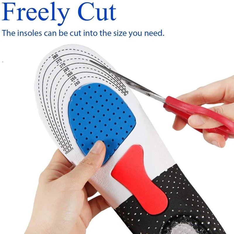 CushionFlex Insoles – Comfort Gel Shoe Inserts