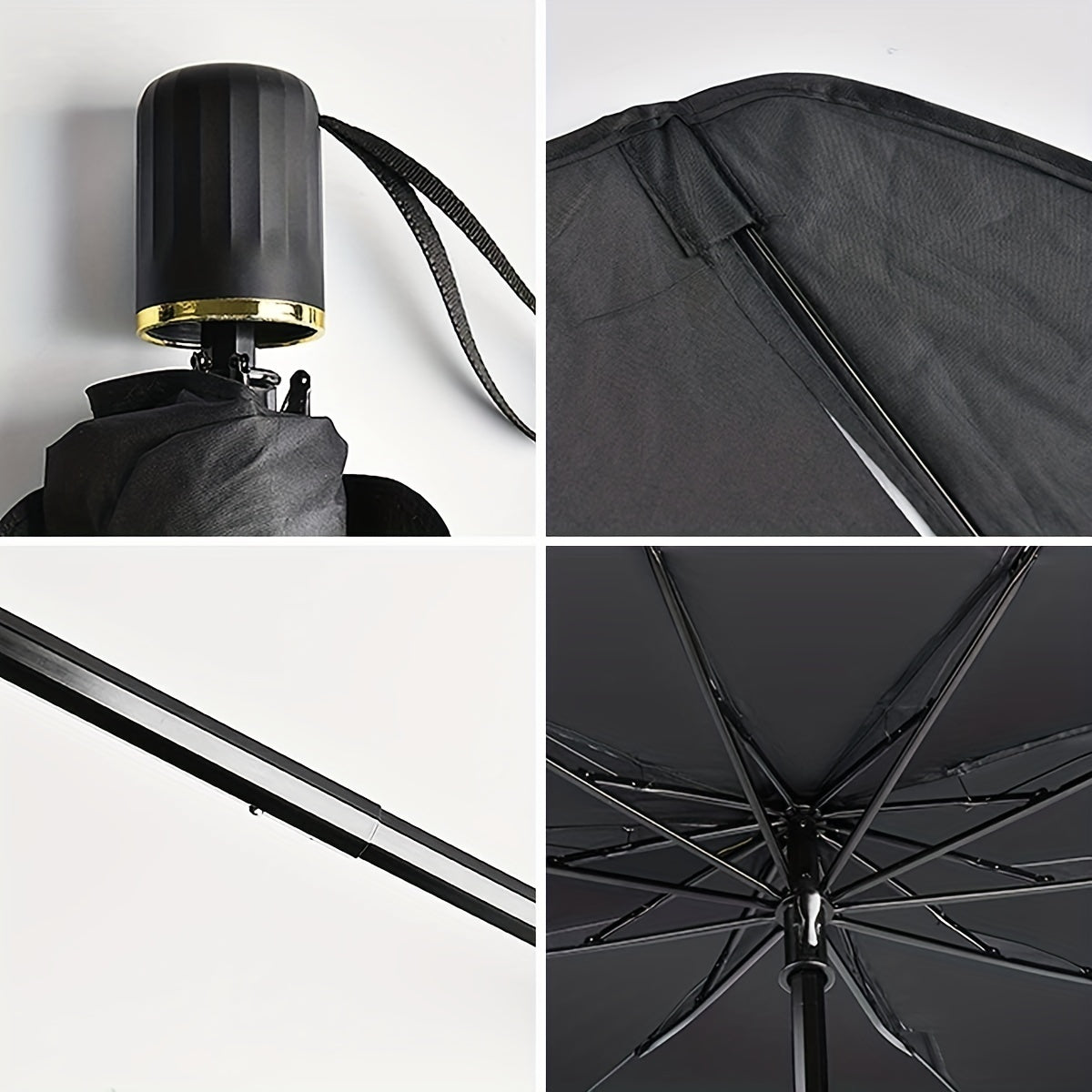 Foldable Car Windshield Sunshade Umbrella – Blocks UV & Heat  Fits All Vehicles